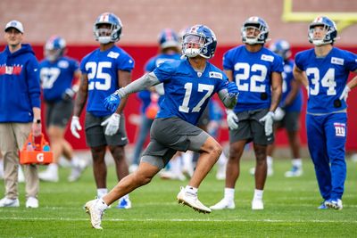Giants’ Daniel Jones, Wan’Dale Robinson continue to connect during OTAs