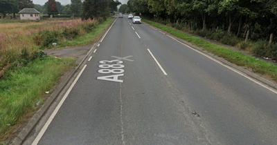 Two injured after crash in Falkirk as vehicles stop for police car passing in emergency