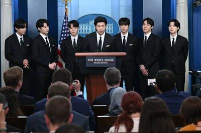 Tucker Carlson mocked BTS’s White House appearance