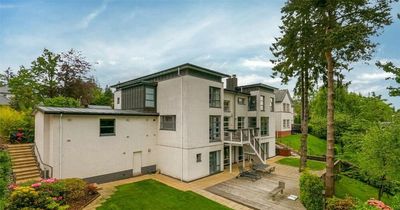 Glasgow property: Five bed mansion with cinema, sun balcony and gym on market for over £1m