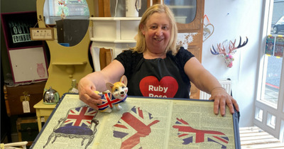 Edinburgh mum to sell off striking Union Jack table she made for Queen's Jubilee