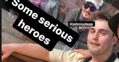 Johnny Depp and Sam Fender drink together in Newcastle's Bridge Tavern as locals left in shock