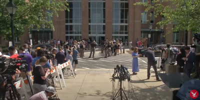 Fans cheer Johnny Depp’s legal team as they exit courthouse after winning trial