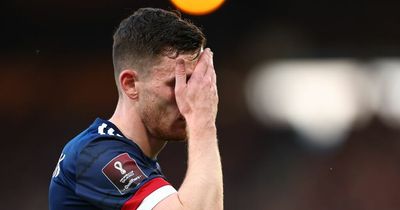 Liverpool defender Andy Robertson suffers heartbreak with Scotland as World Cup wait goes on