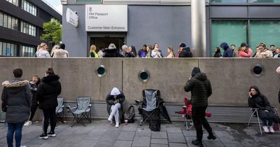 Singer's anxious wait outside passport office ahead of opera audition