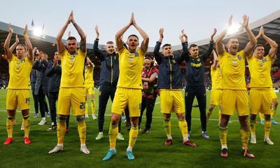 Ukraine players offer their suffering nation a moment of joy and clarity