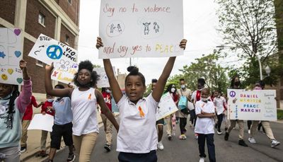 West Side students march for peace: ‘Put down the guns’