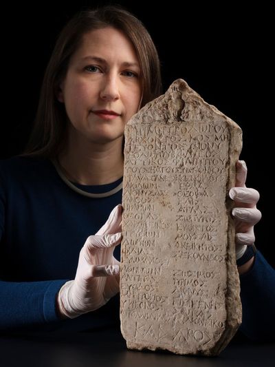 Ancient Greek equivalent of ‘graduate school yearbook’ discovered on stone