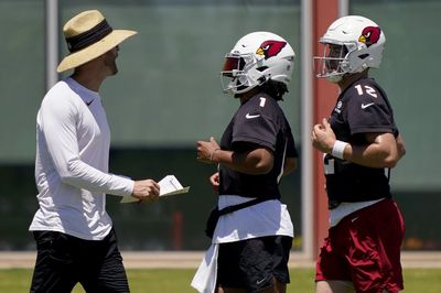 LOOK: Kyler Murray at Cardinals’ OTAs Wednesday