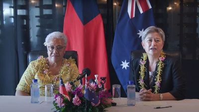 Penny Wong announces eight-year partnership with Samoa, donation of new patrol boat