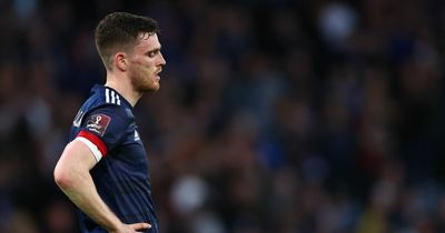 Andrew Robertson says Scotland let themselves down against Ukraine