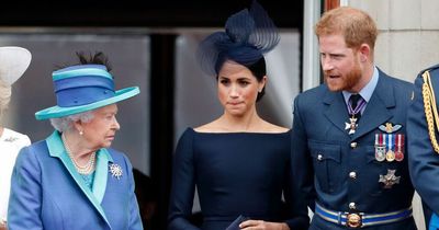 Meghan Markle and Prince Harry 'picked up by Queen's Land Rover' after private jet from California