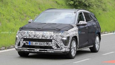 New Hyundai Kona Spied With Less Camouflage Shows Quirky Details