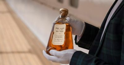 Rare Port Ellen whisky discovered under stairs with links to the Queen breaks auction record