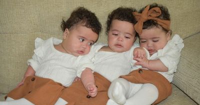 New mum in shock after giving birth to one-in-200million identical triplets