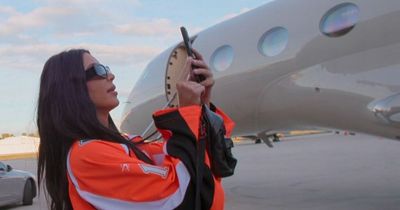 Inside Kim Kardashian's all cashmere private plane to celebrate life post-Kanye West