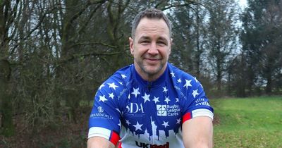 Former England captain Adrian Morley gets on his bike for mammoth US challenge