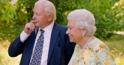 Annoyed Queen told David Attenborough 'I'm trying to talk' after rude interruption