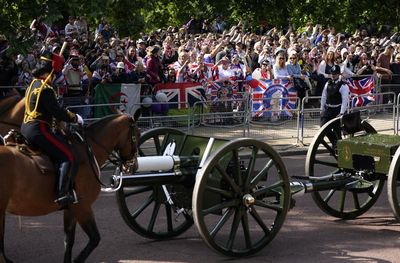 Crowds on The Mall celebrate ‘once in a lifetime’ moment during Jubilee parade