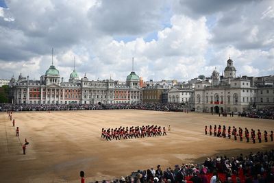 In Pictures: Military pomp on show as Trooping the Colour starts celebrations