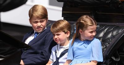 Prince Louis covers his ears as Royal family gather on balcony for Queen's Jubilee