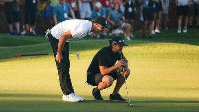 Here’s Aaron Rodgers’ putt that clinched Tom Brady’s first win in The Match