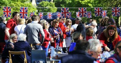 The Edinburgh streets being closed off for the Queen's jubilee street parties