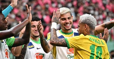 Bruno Guimaraes registers late assist as Brazil comfortably sweep aside South Korea