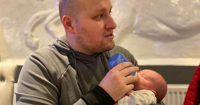 Dad punches thug who grabbed pram with baby son inside in 'every parent's nightmare'