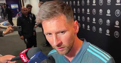 Lionel Messi makes "fight" remark as he equals Cristiano Ronaldo record