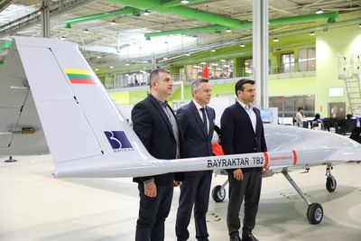 Turkey's Baykar donates drone for Ukraine after Lithuanian crowdfunder