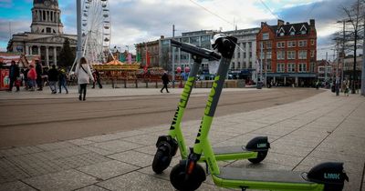 Nottinghamshire reports second highest number of e-scooter crashes in England