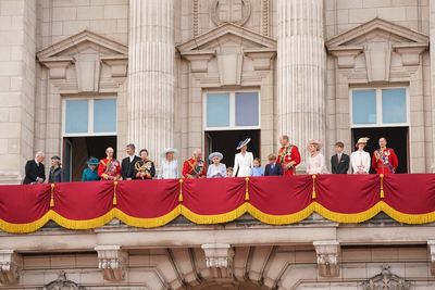Who’s who in the royal line-up for the Queen’s balcony appearance?