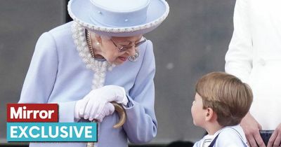 Lip reader reveals Prince Louis' pressing question for Queen - and her dry response