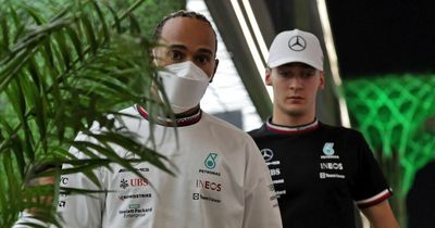 Lewis Hamilton 'knocked off his perch' by Mercedes teammate George Russell