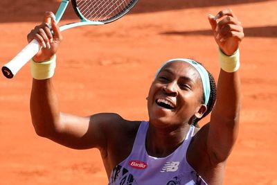 Coco Gauff shuts out noise to reach first grand slam final at French Open