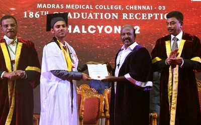 MMC student completes MBBS with a tally of 36 medals
