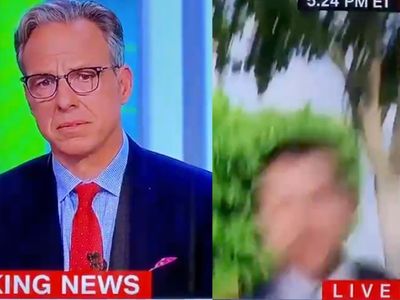 Contentious CNN interview about baby formula derailed as camera collapses on set