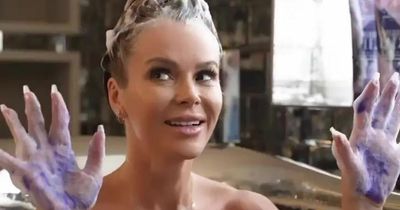 Amanda Holden strips naked for steamy bath video ahead of BGT live shows