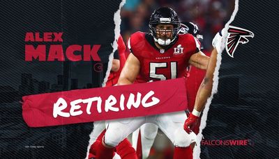 Ex-Falcons center Alex Mack retiring after 13 seasons