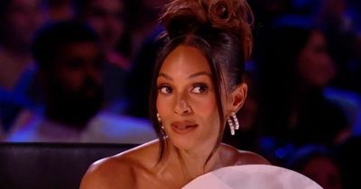 BGT judge Alesha Dixon upstages Amanda Holden in unusual 'airbag' dress