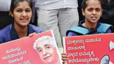 Karnataka: Feminism tweets land textbook review panel chief in fresh soup