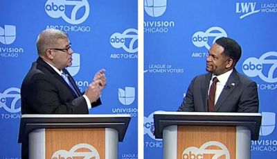 Republican Richard Irvin goes on defense against Darren Bailey, other primary rivals in ABC 7 debate