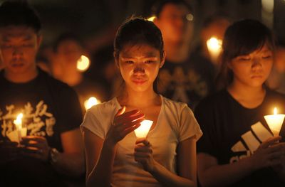 Police in Hong Kong warn over vigil as Tiananmen ‘erased’