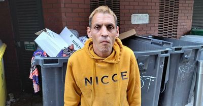 Leeds man's 'stressful' life rifling through bins for items to sell as he struggles to live