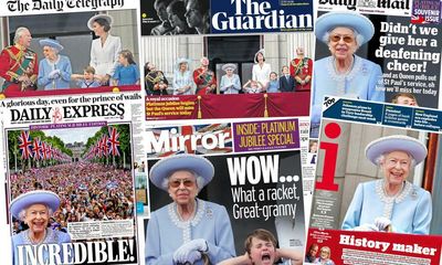 ‘History maker’: How the papers covered the Queen’s platinum jubilee celebrations