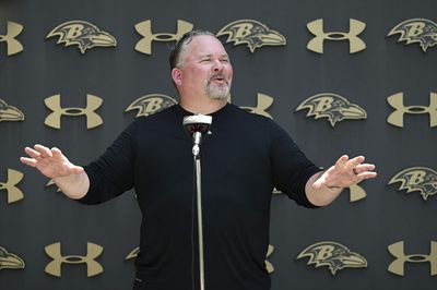 Ravens OC Greg Roman discusses what he’s seen out of team’s young WRs