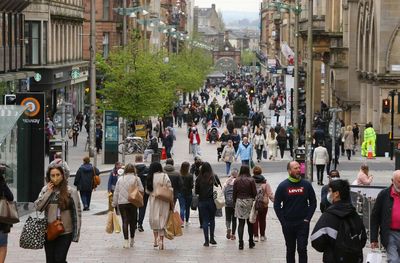 Scottish shopper footfall struggles to recover from impact of pandemic