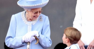 Lip reader reveals the Queen and Prince Louis' adorable exchange on the Buckingham Palace balcony