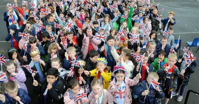 Loreburn Primary pupils celebrate Queen's Platinum Jubilee with parade through Dumfries